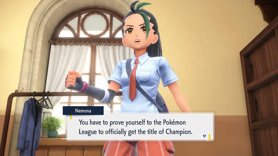 Nemona parla di Victory Road in "Pokémon Scarlet" e "Violet"