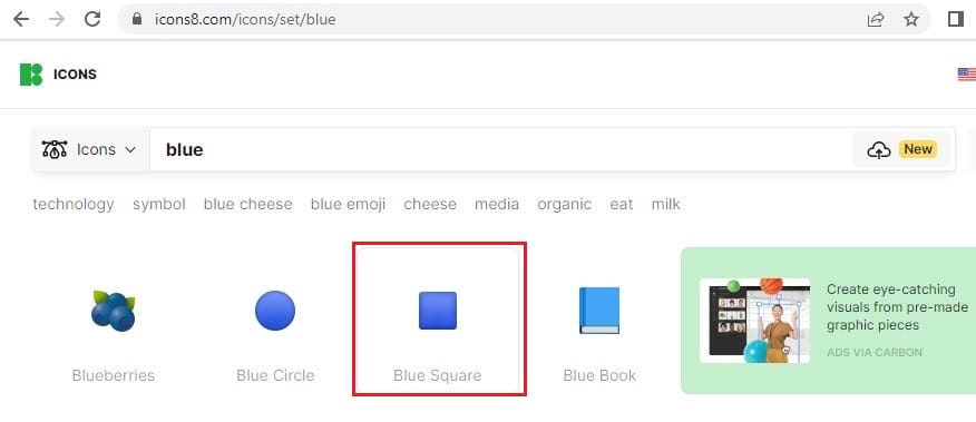 Seleziona l'icona a forma di quadrato di colore blu. Come cambiare il colore della cartella in Windows 10