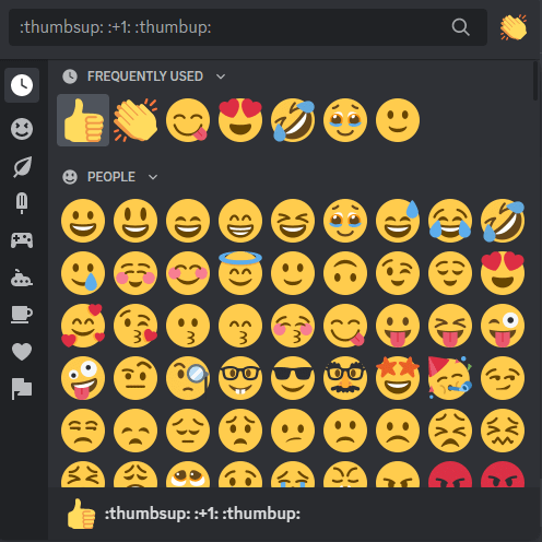 Scegli l'emoji per reagire a un messaggio su Discord