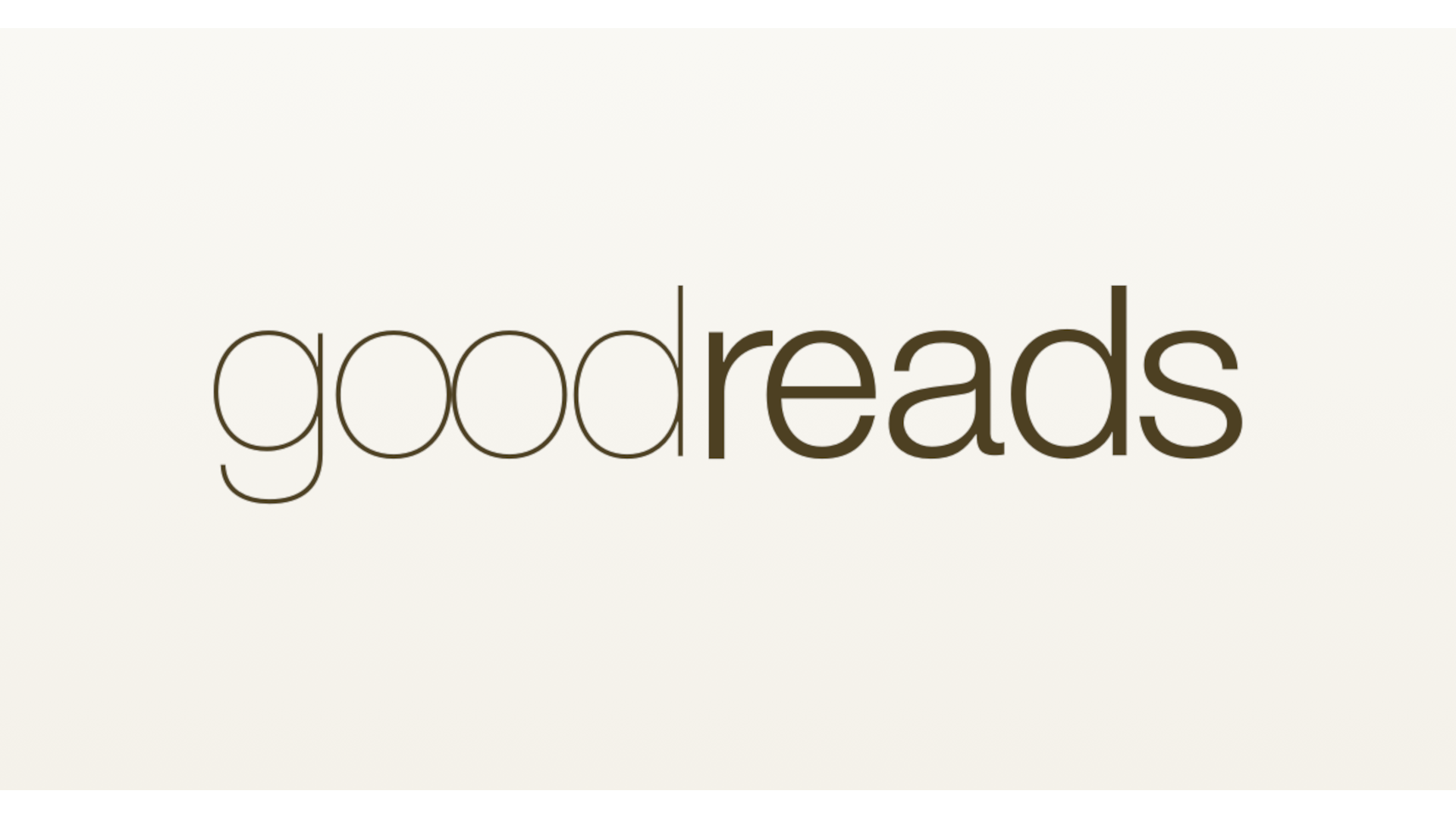 un'immagine mostra il logo Goodreads.