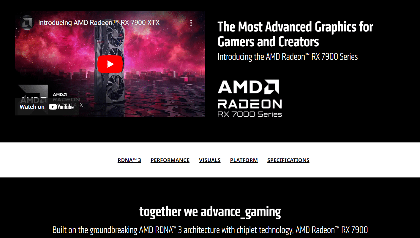 Scheda grafica AMD Radeon