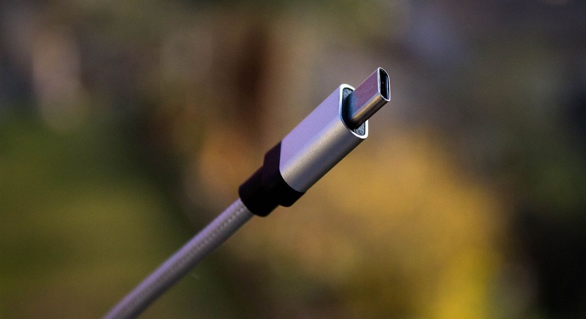 Un cavo USB-C