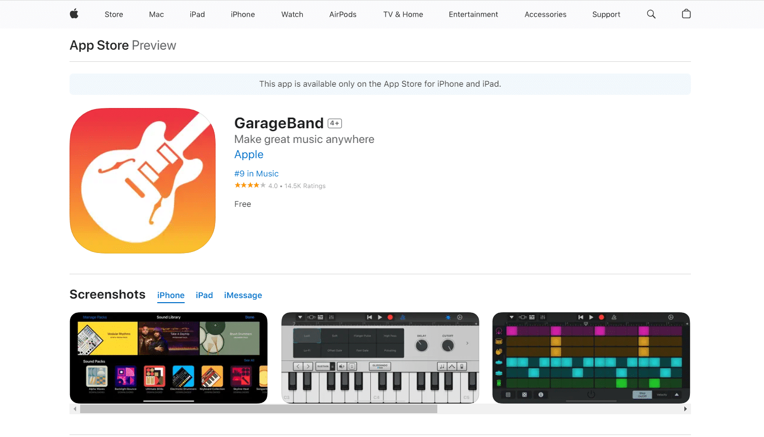 GarageBand