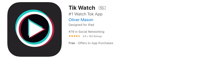 TikWatch: ottieni TikTok su Apple Watch 