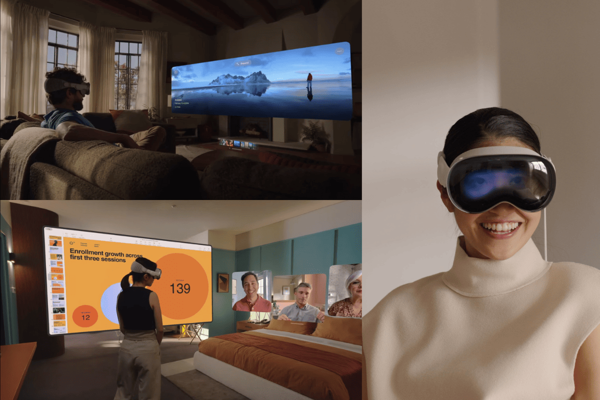 Apple presenta Vision Pro, il suo primo visore AR/VR al WWDC 2023