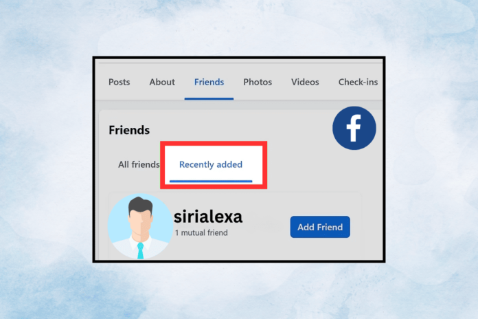 How To See Someone New Friends on Facebook