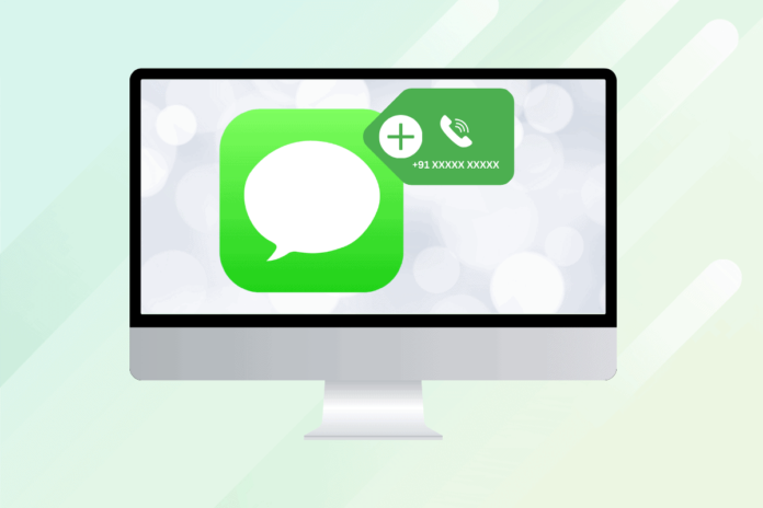 How to add phone number to imessage on mac