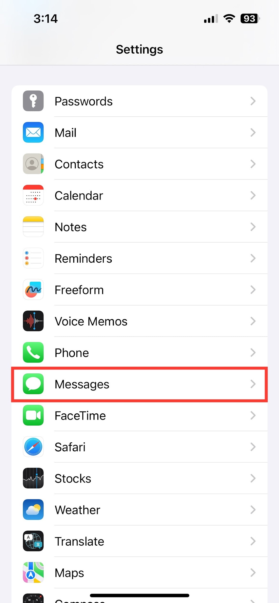 toccare Messaggi | come aggiungere un numero di telefono a iMessage su Mac 