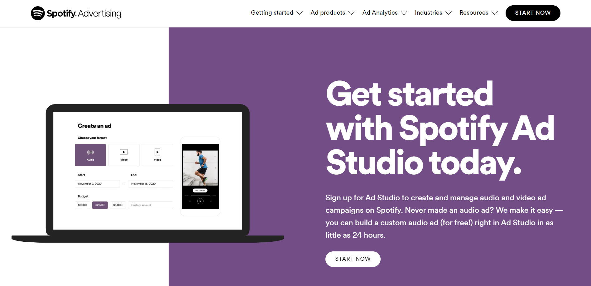 Spotify Ad Studio