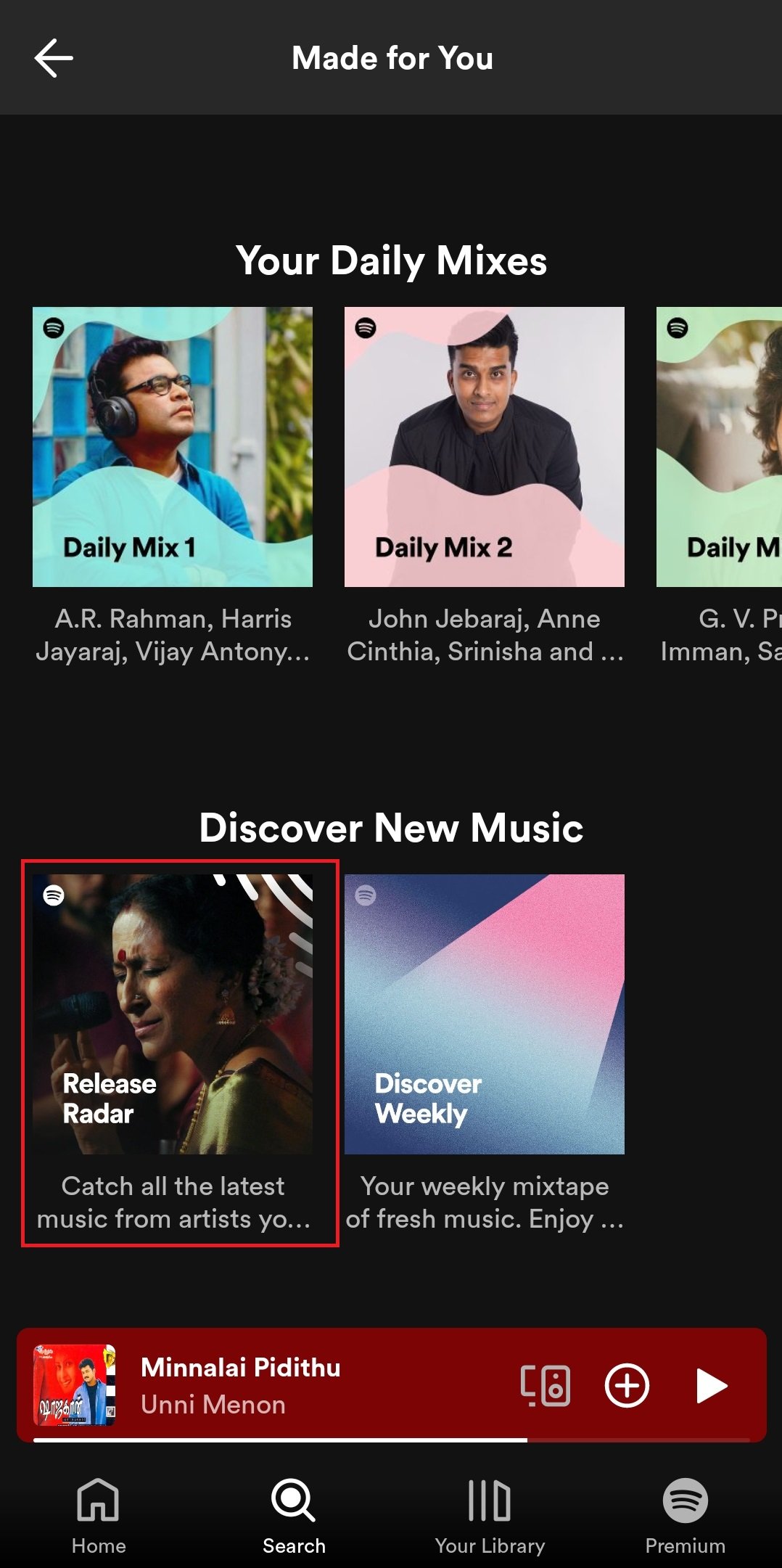 Rilascia Radar su Spotify