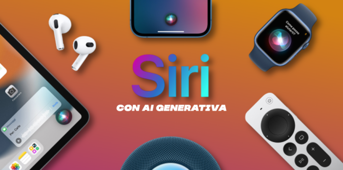 Siri con AI generativa: la presentazione forse alla WWDC24