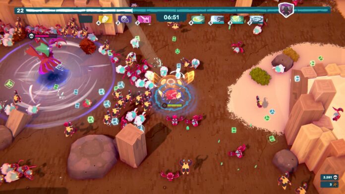 TemTem Swarm: video gameplay per lo spin-off del Pokémon-like in stile Vampire Survivors