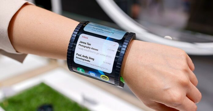 Cling Band è lo smartphone (concept) di Samsung che si può indossare al polso