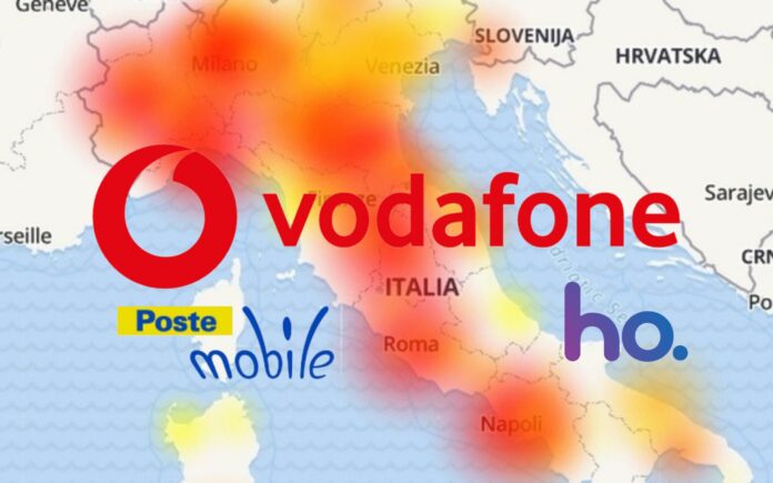 Vodafone è DOWN in tutta Italia: problemi alla rete INTERNET