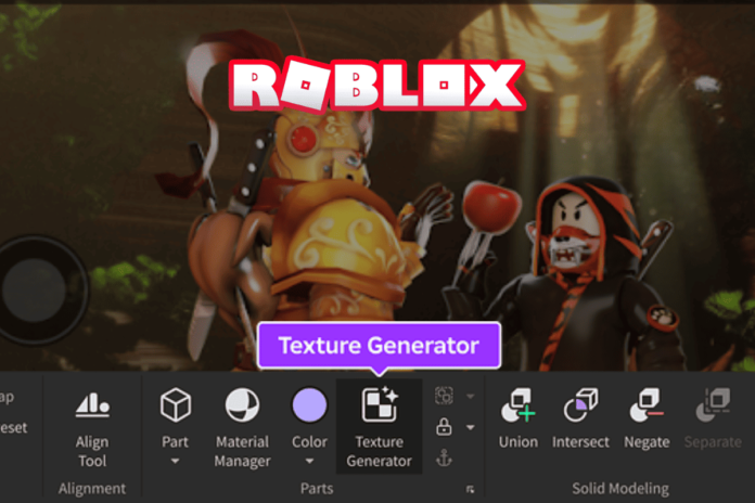 How to Use AI Texture Generator on Roblox