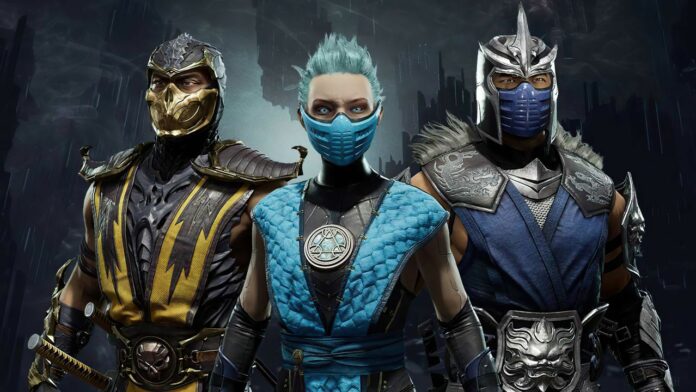 Mortal Kombat comincia il round 1 in un cosplay di Scorpion, Kitana e Frost