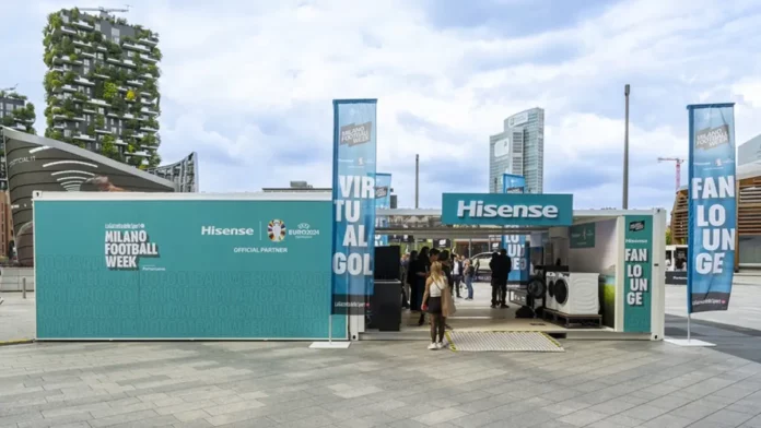 Hisense scende in campo alla Milano Football Week thumbnail