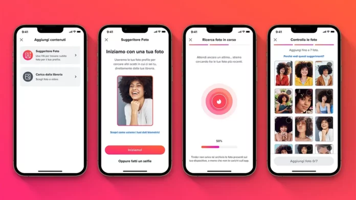 Tinder lancia Photo Selector, l